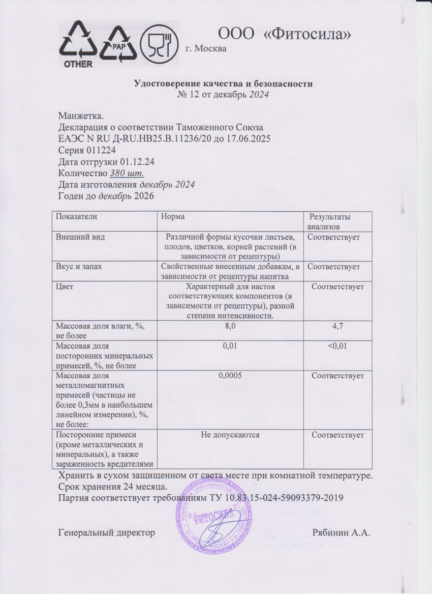 Паспорт №011224